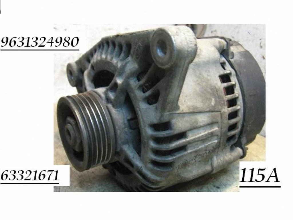 Generator/alternator 9631324980