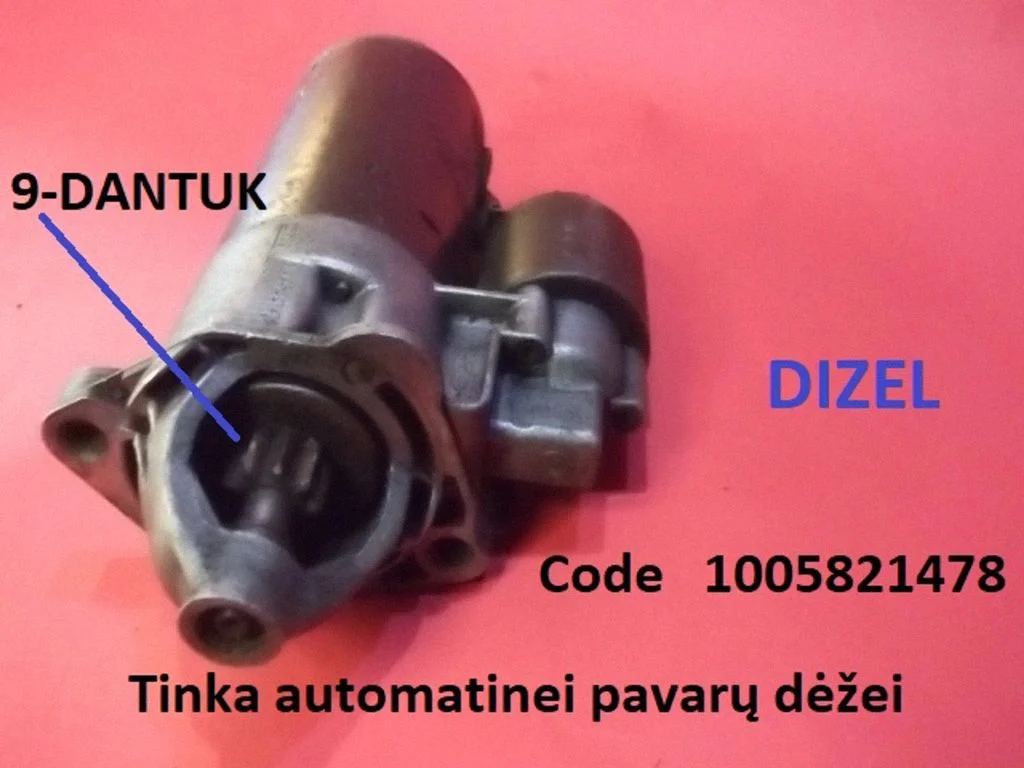 Starteris – Audi A4 S4 B5 8D (1999-2000)