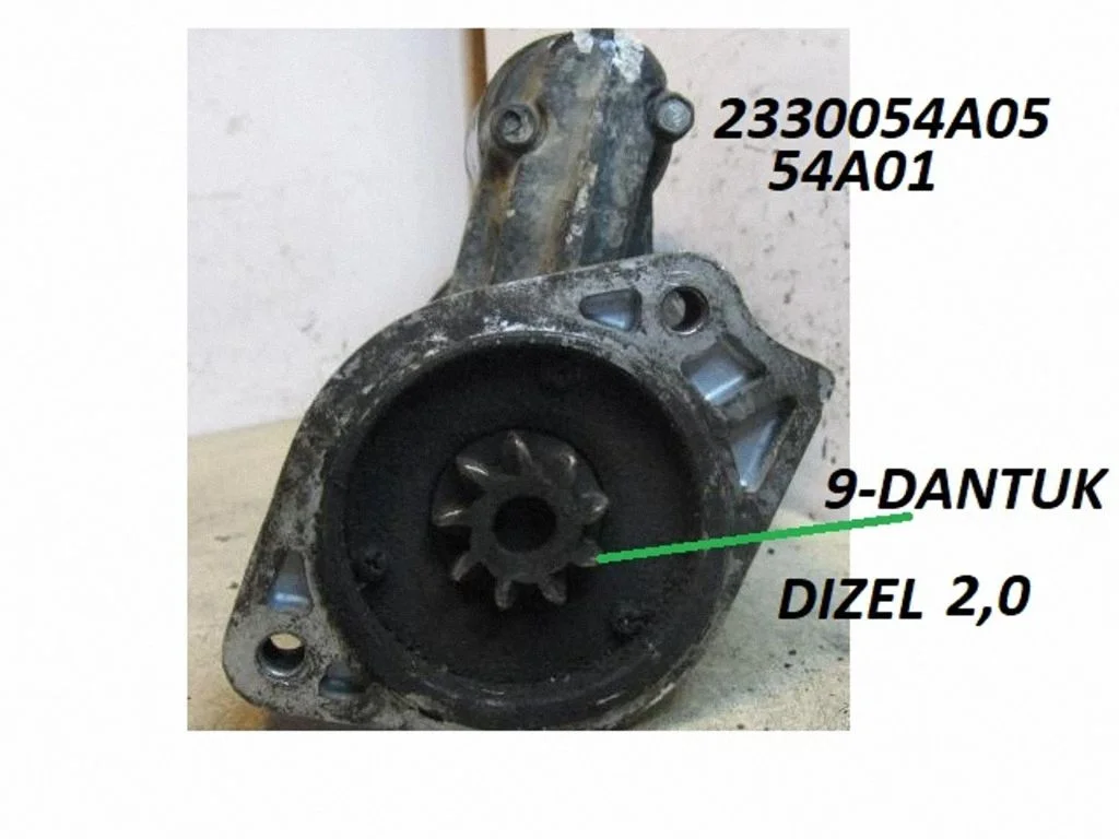 Starter motor 2330054A05