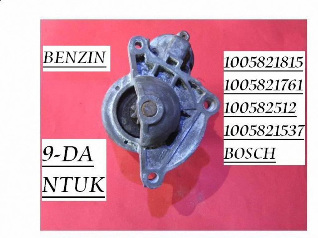 Starter motor 1005821815