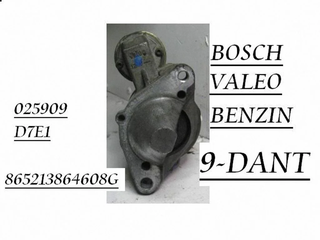 Starteris 865213864608G