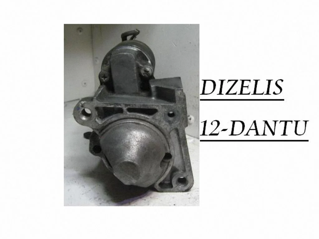 Starter motor 8200227092