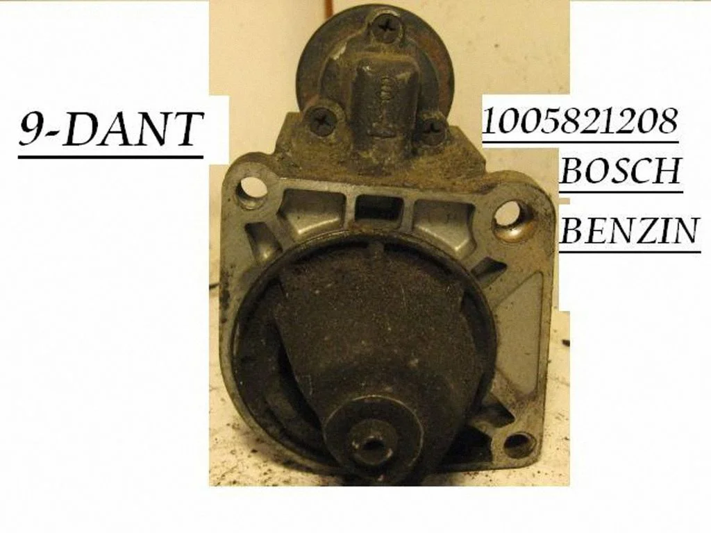 Starter motor