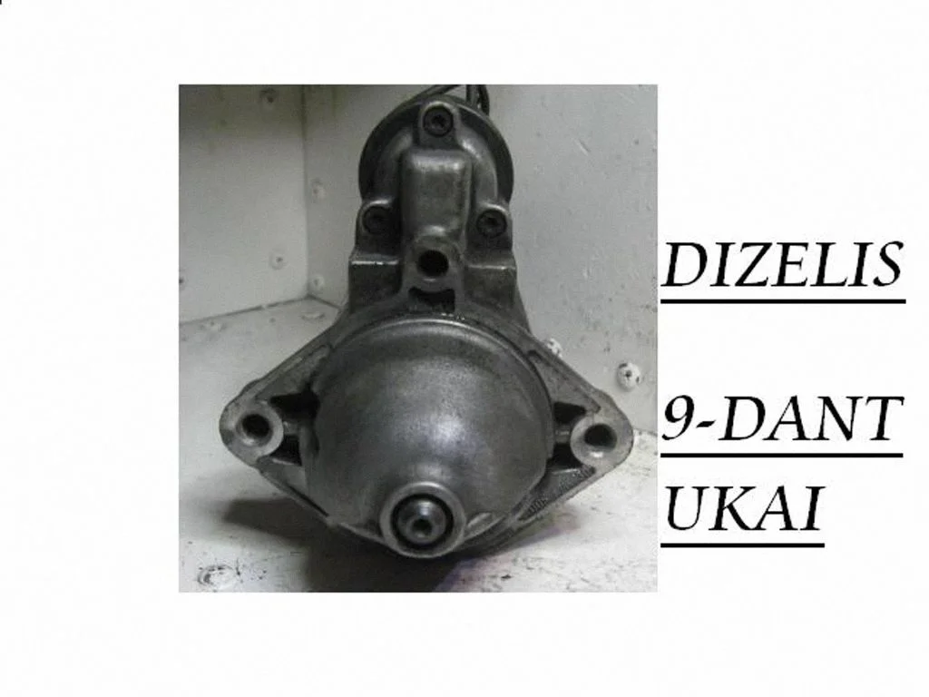 Starter motor 1005821830
