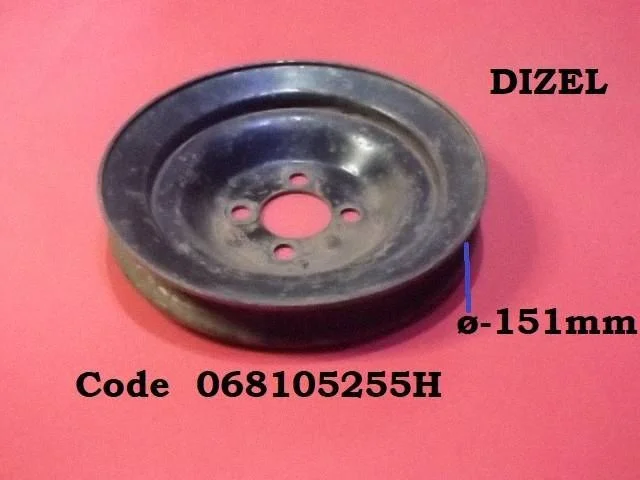 Crankshaft pulley 068105255H