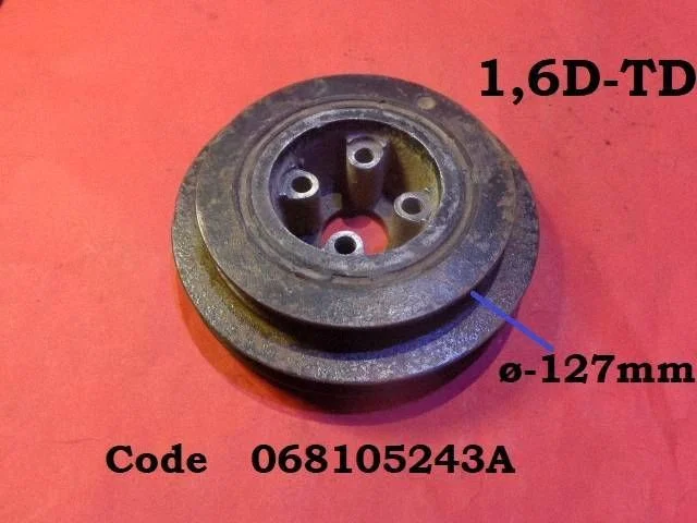 Crankshaft pulley 068105243A