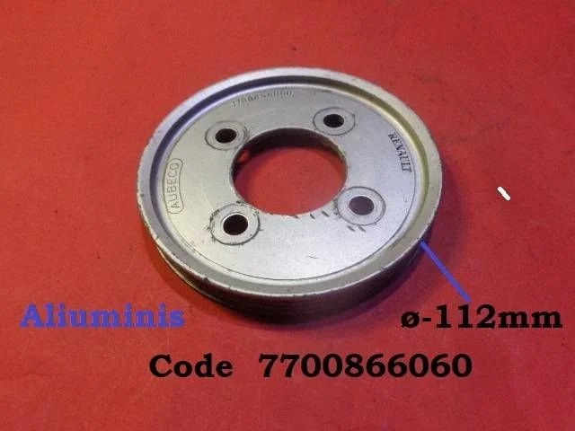Väntvõlli rihmaratas 7700866060