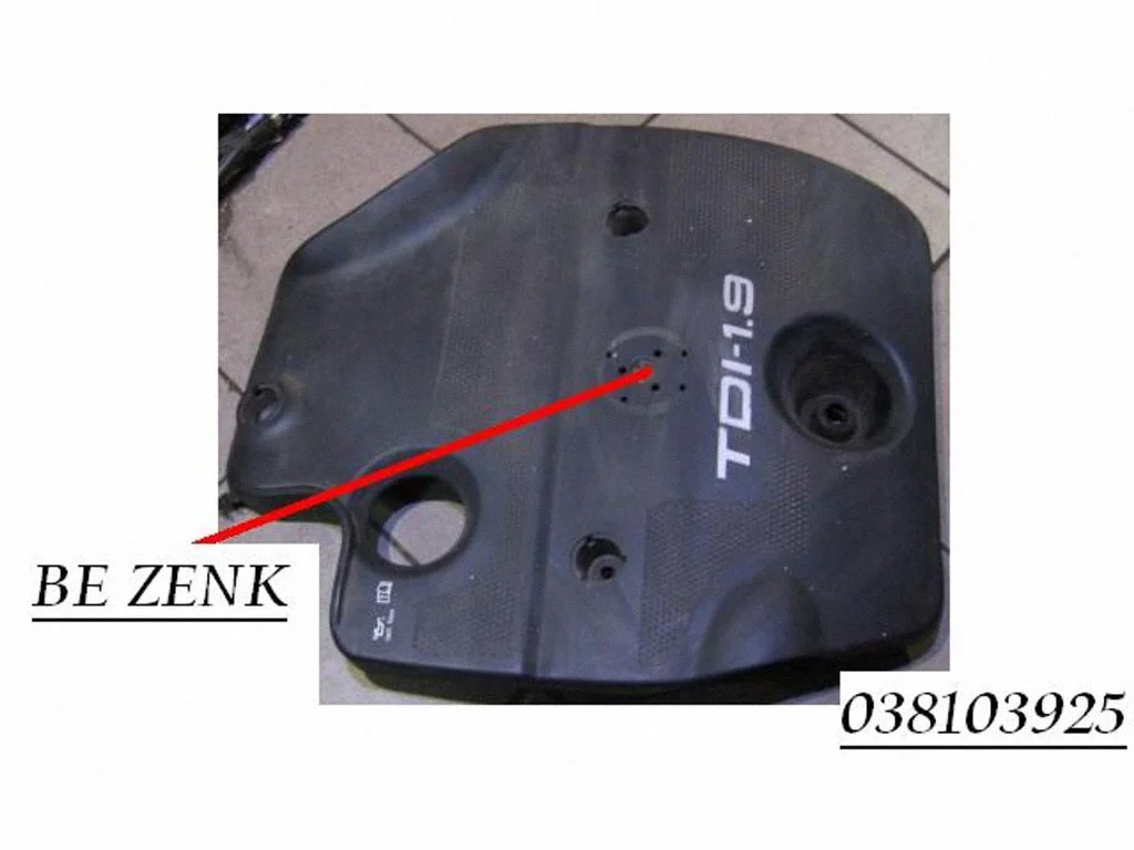 Engine cover (trim) 038103925