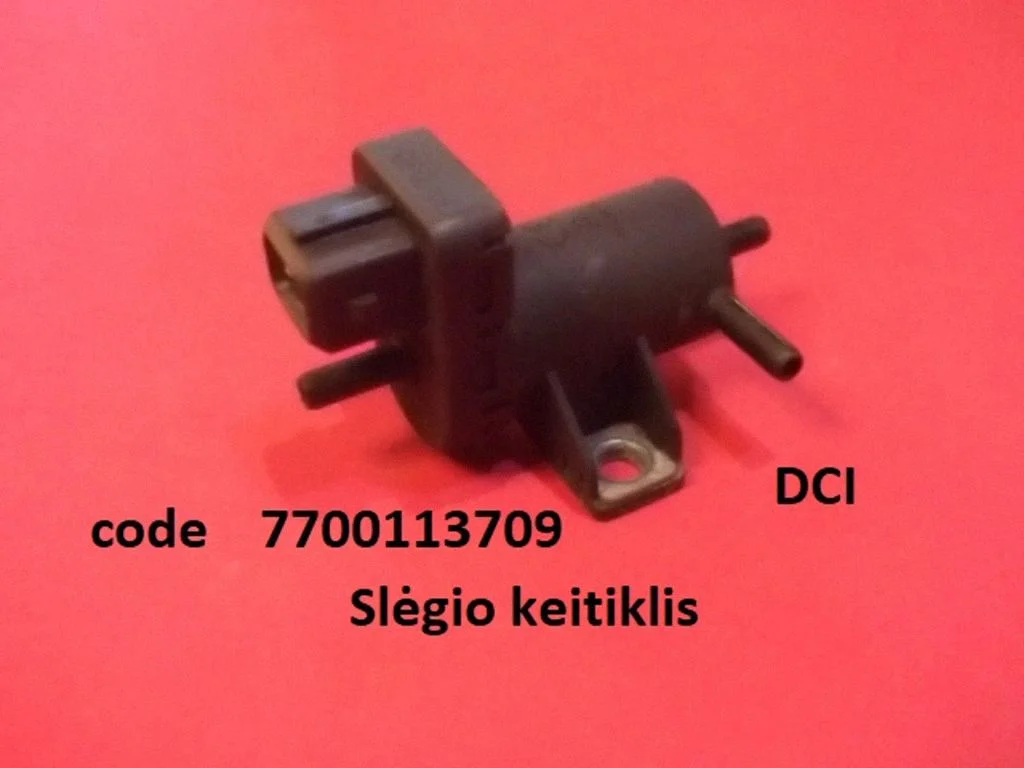 Zawór elektromagnetyczny turbo 7700113709