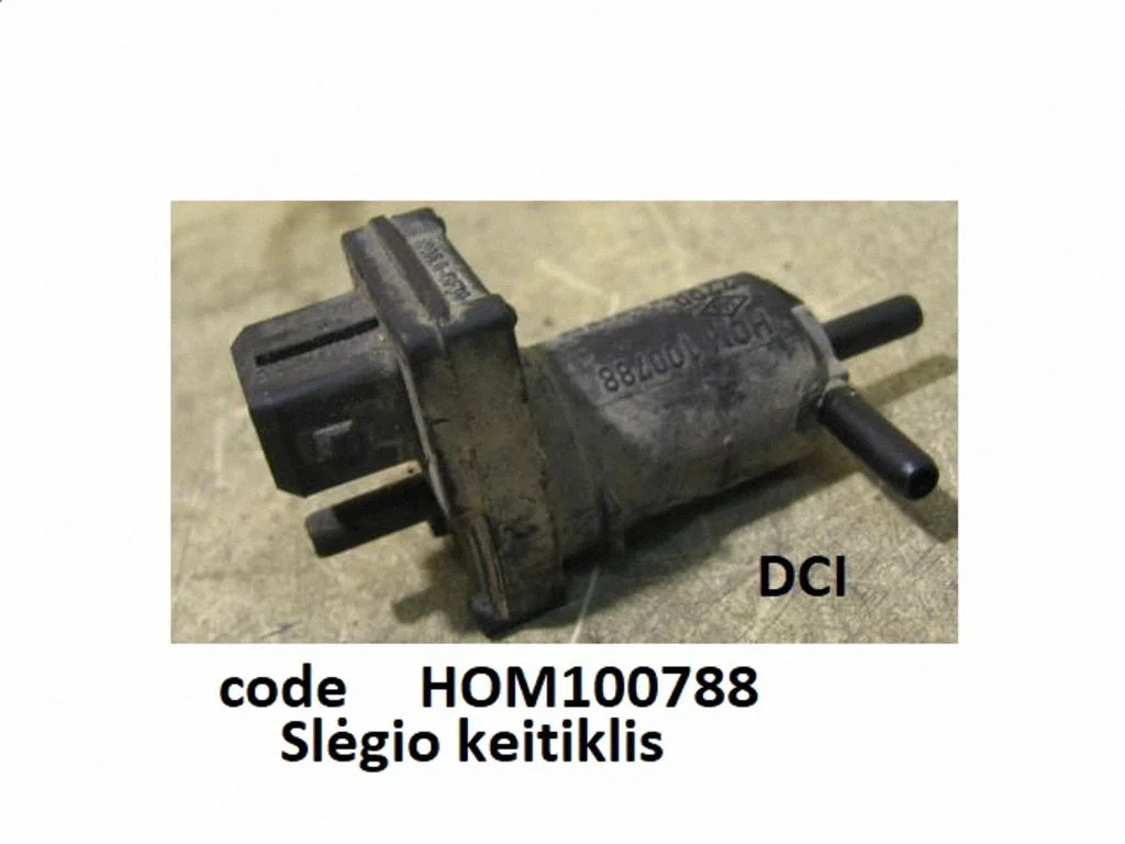 Turbo solenoid valve HOM100788
