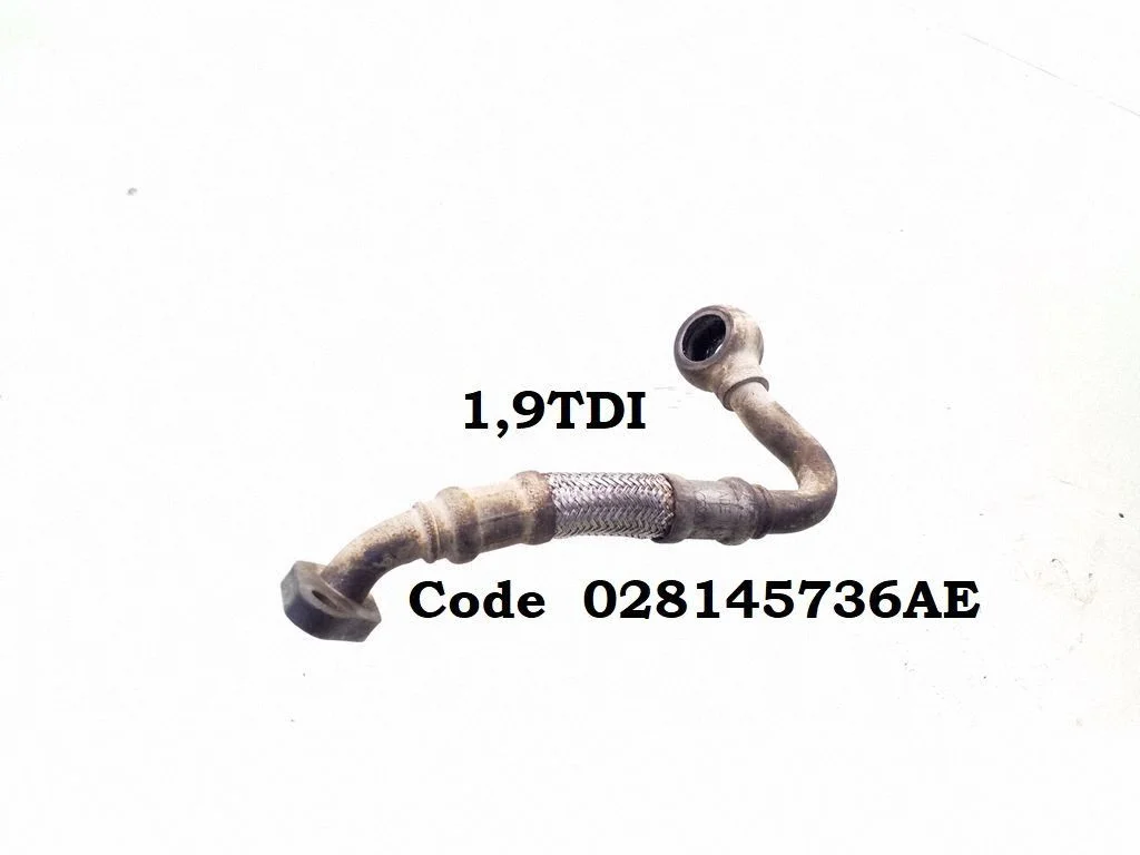 Przewody/węże olejowe turbo 028145736AE