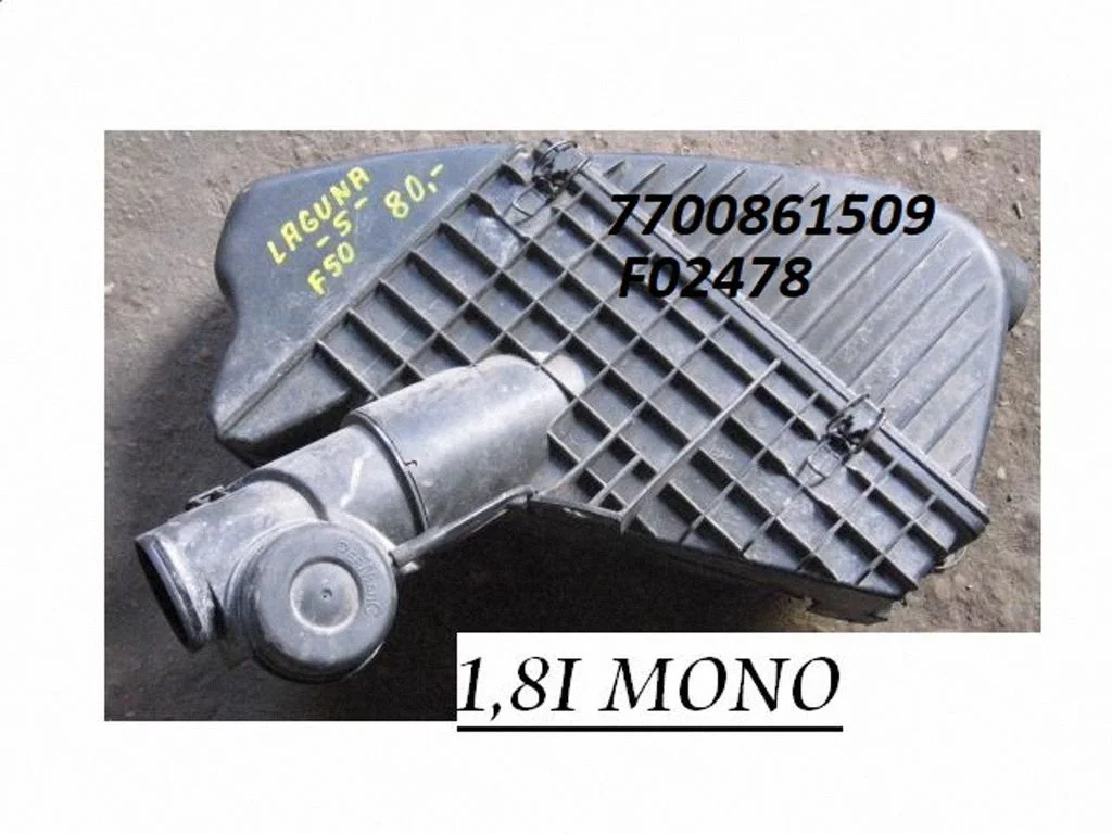 Gaisa filtra korpuss 7700861509