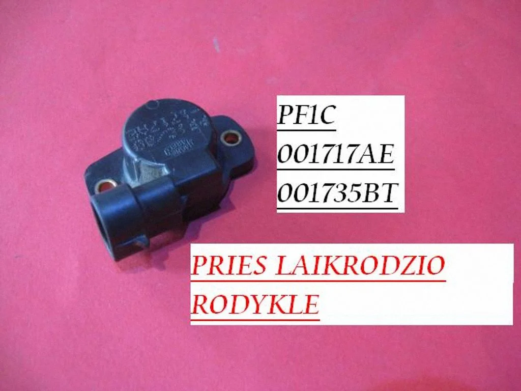 Sklendės padėties daviklis