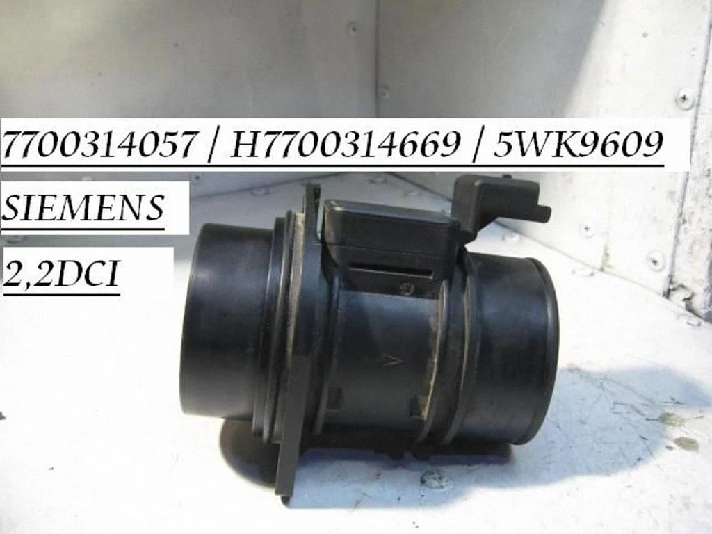 Mass air flow meter 7700314057
