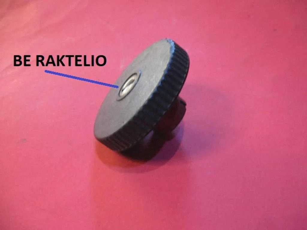 Degalų bako užsukamas dangtelis