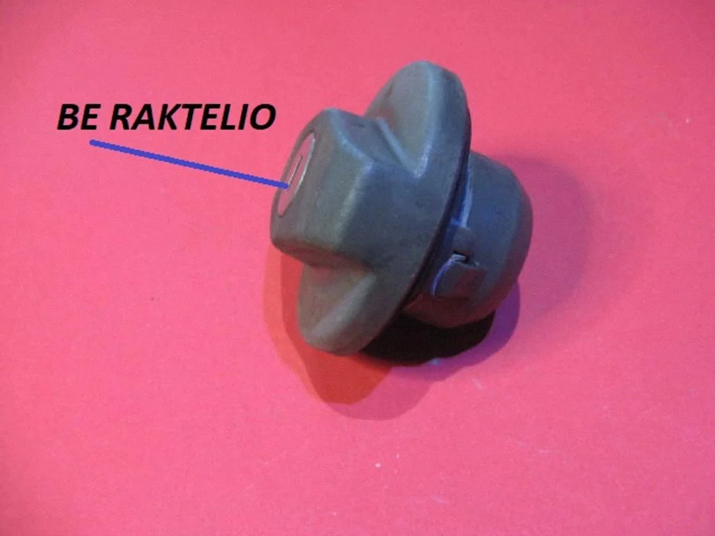 Degalų bako užsukamas dangtelis
