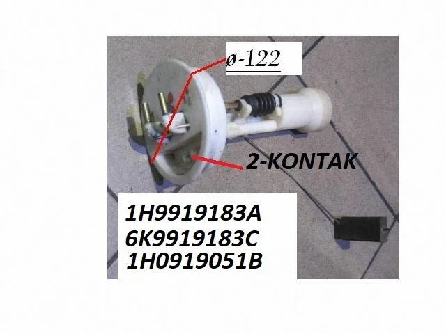 Degalų lygio daviklis