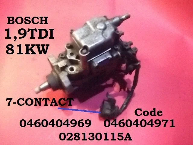 Kütuse kõrgsurvepump 0460404969