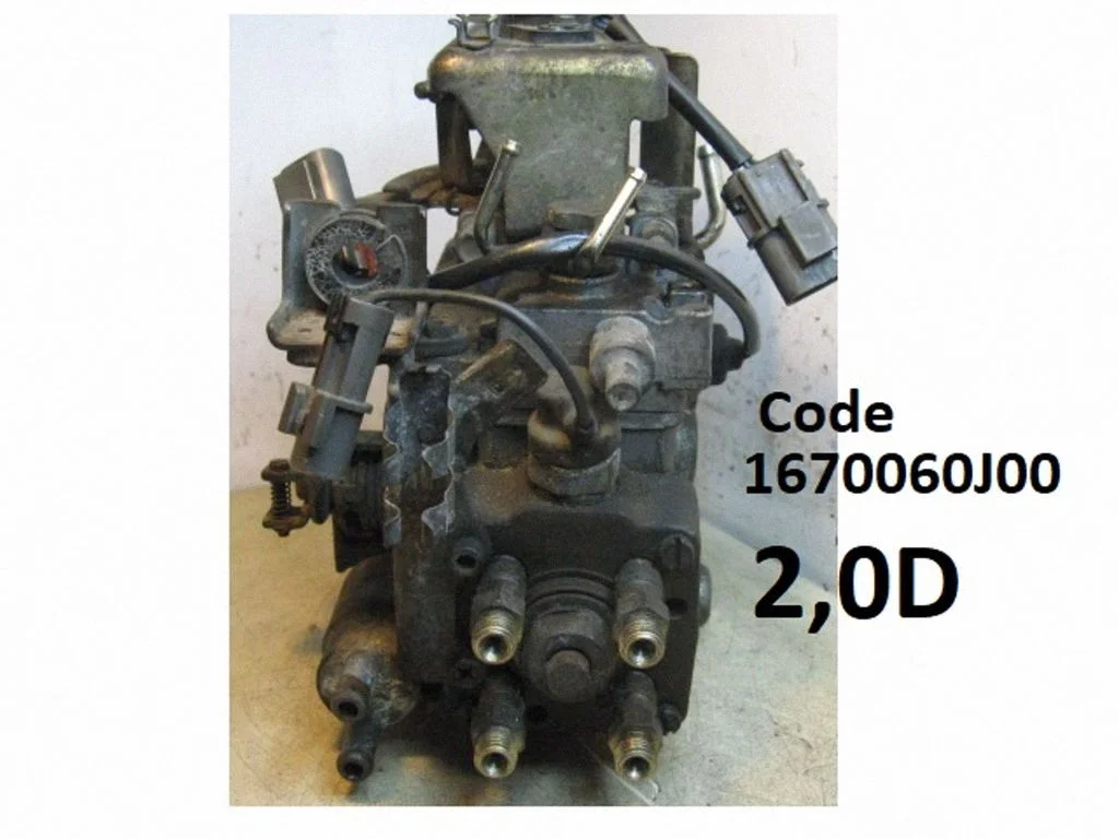 Fuel injection high pressure pump 1670060J00