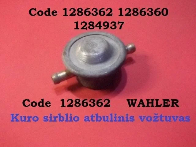 Degalų slėgio reguliatorius