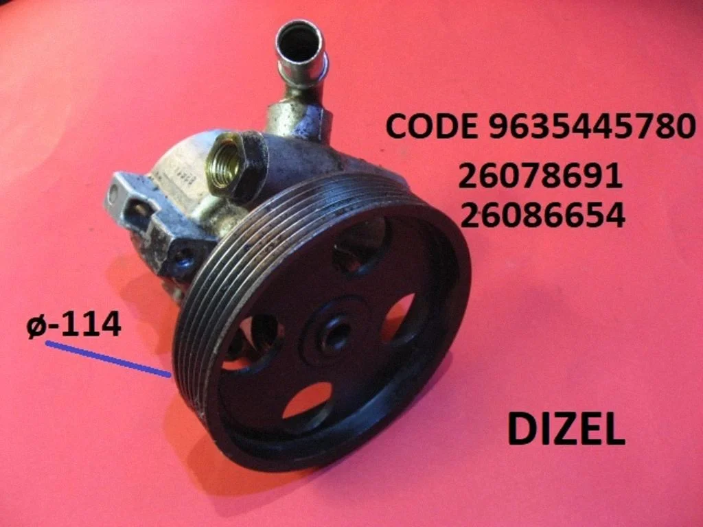 Stūres pastiprinātāja sūknis 9635445780