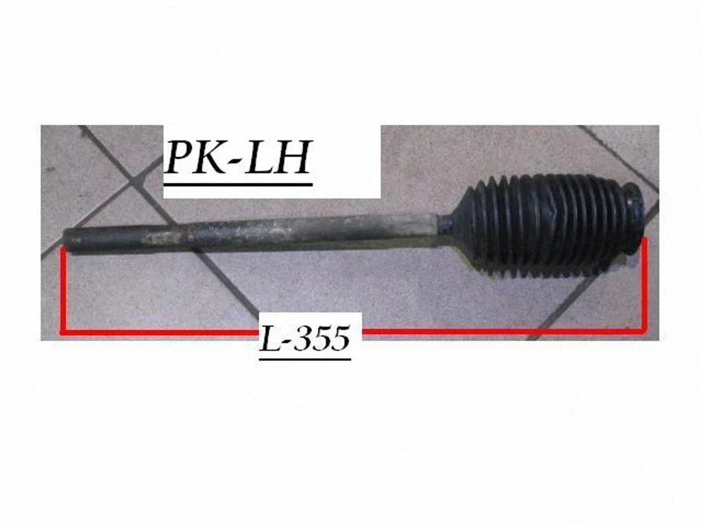 Steering tie rod – left