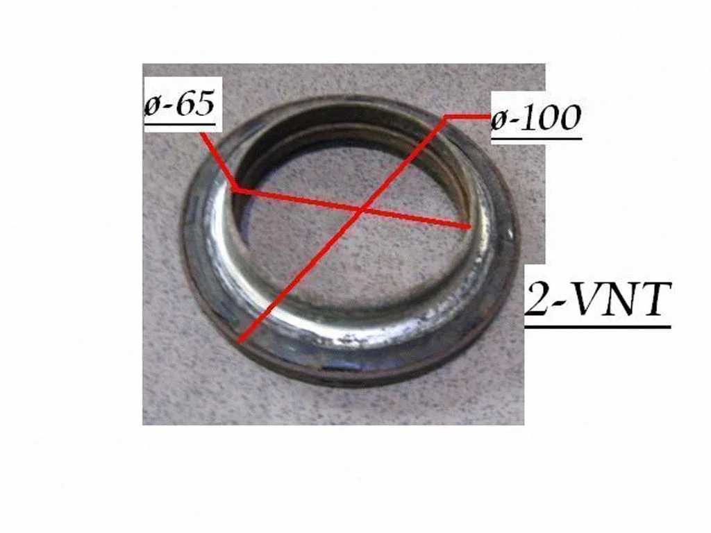 Front upper strut mount 77005874321