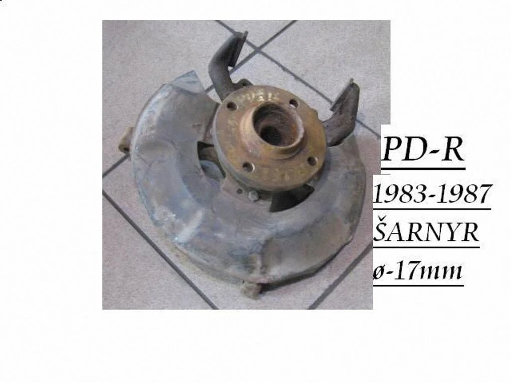 Front wheel hub spindle knuckle VW348893