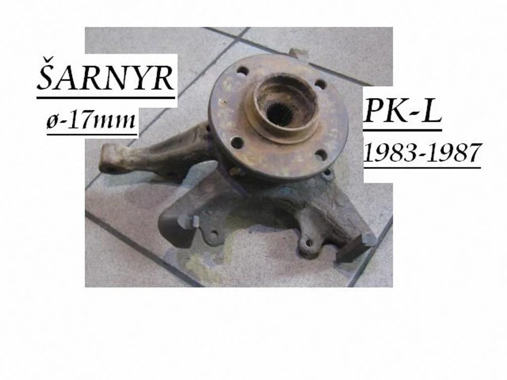 Front wheel hub spindle knuckle VW348792