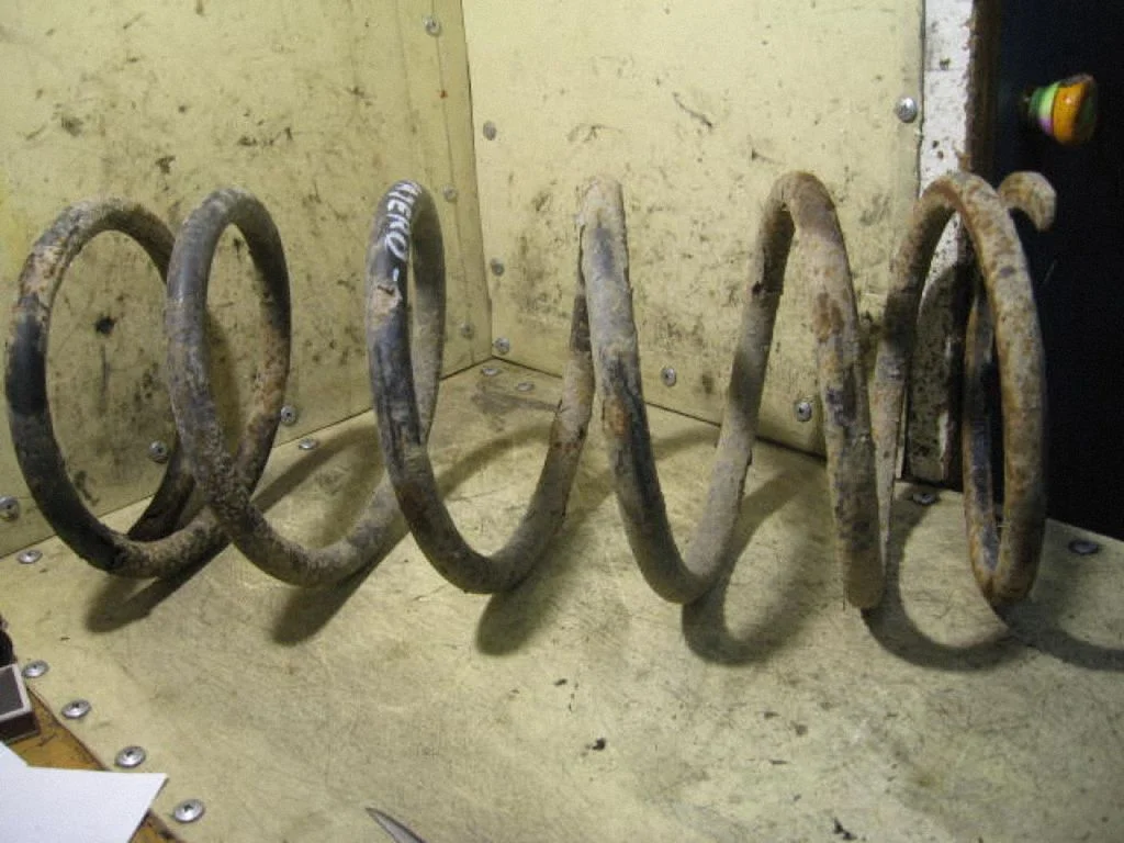 Front coil spring