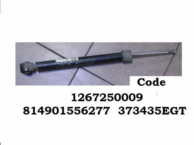 Aizmugurējais amortizators 1267250009