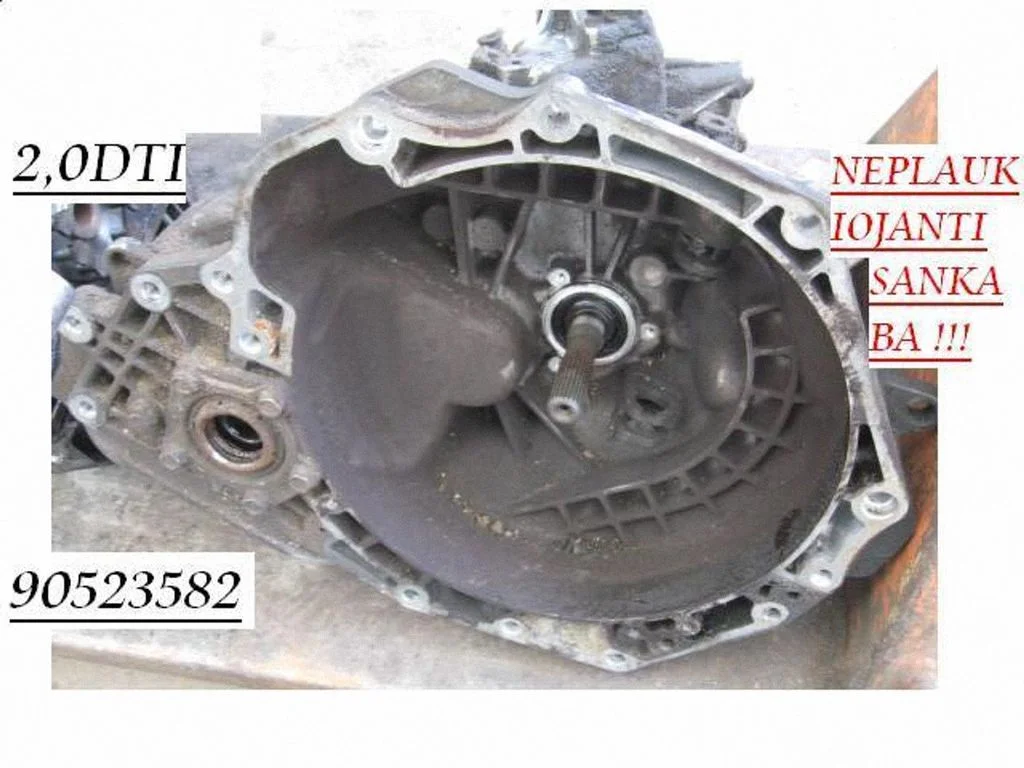 Manual 5 speed gearbox 90523582