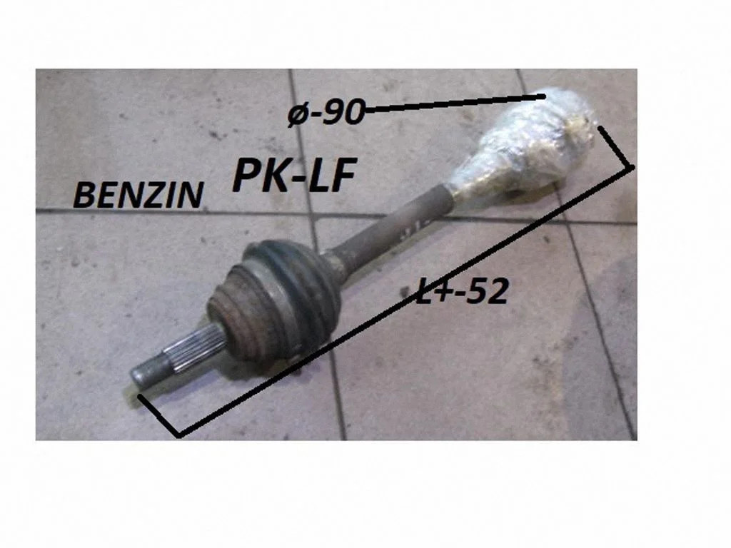 Front driveshaft Q90L520