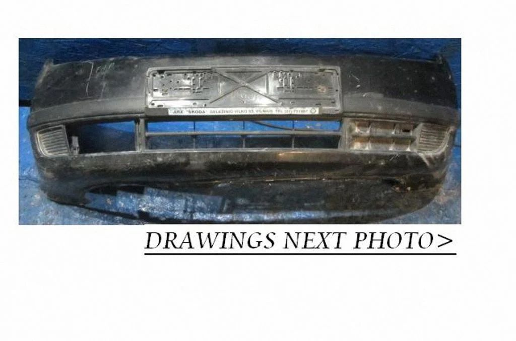 Front bumper 6Y0807221