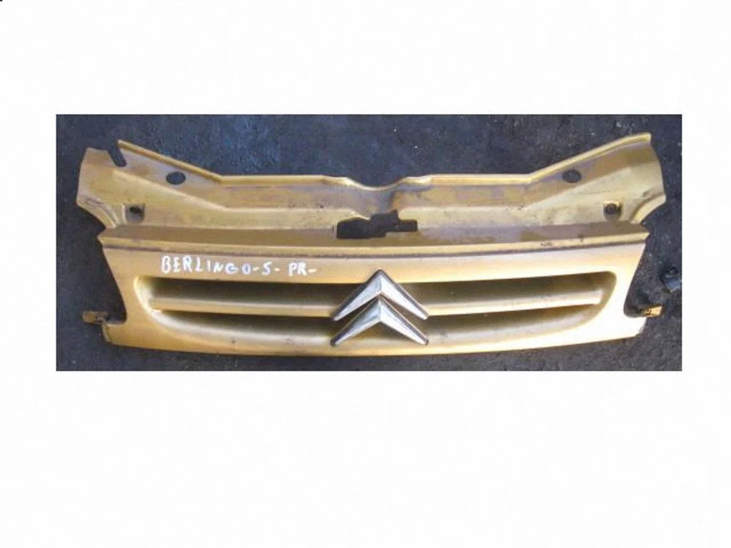 Front bumper upper radiator grill