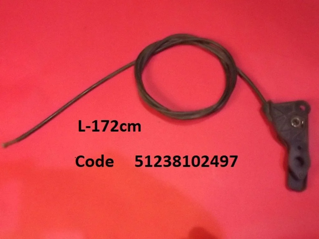Motora pārsega slēdzenes atvēršanas trose 51238102497