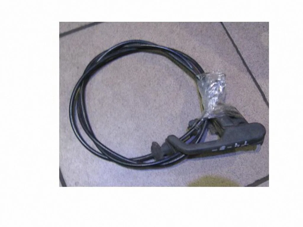 Engine bonnet/hood lock release cable – Volkswagen Transporter - Caravelle T4 (1991-2003)