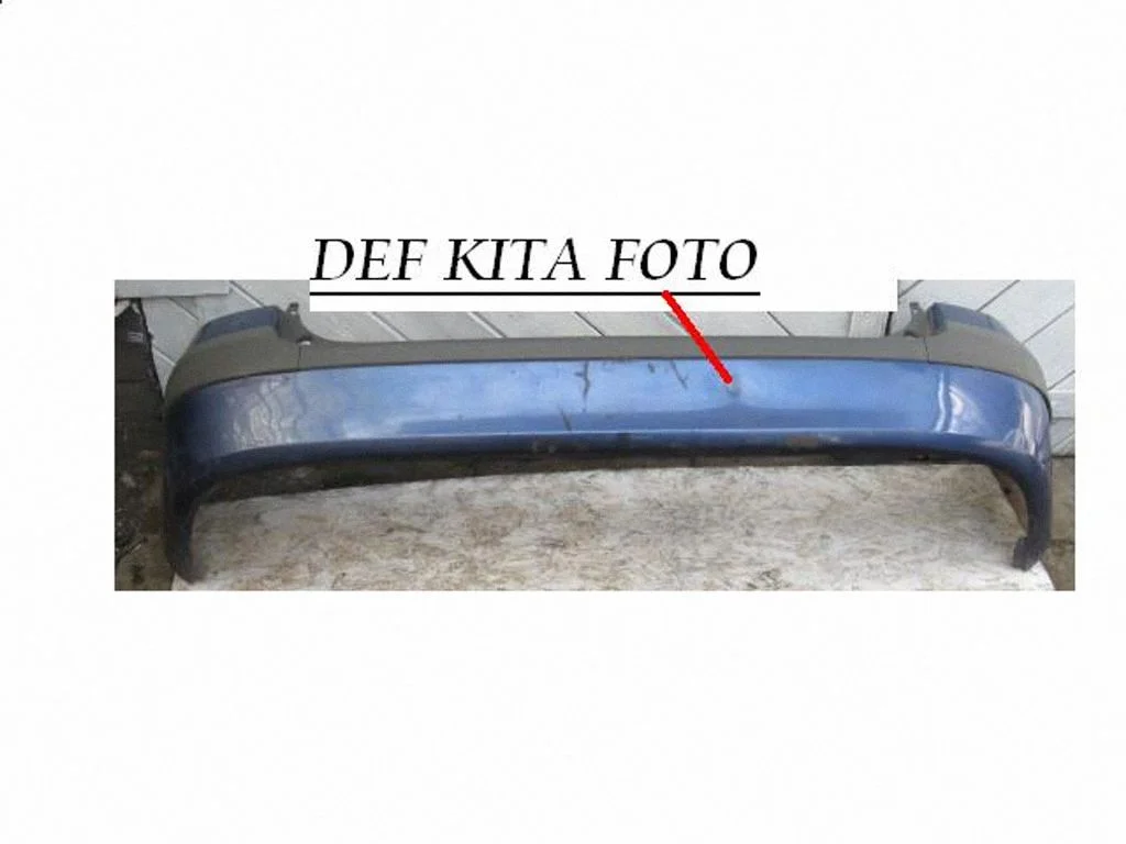 Rear bumper