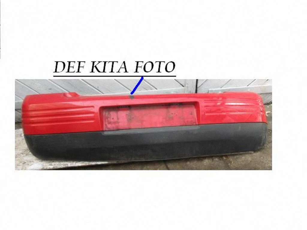 Rear bumper 0110007421