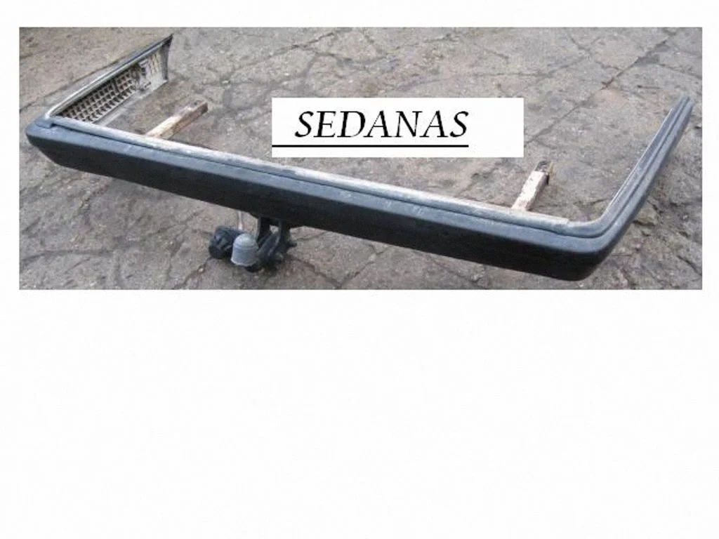 Rear bumper – Audi 100 200 5000 C3 (1982-1991)