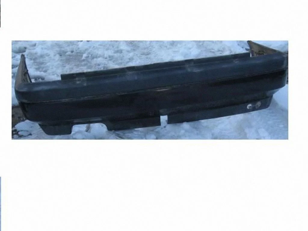 Rear bumper