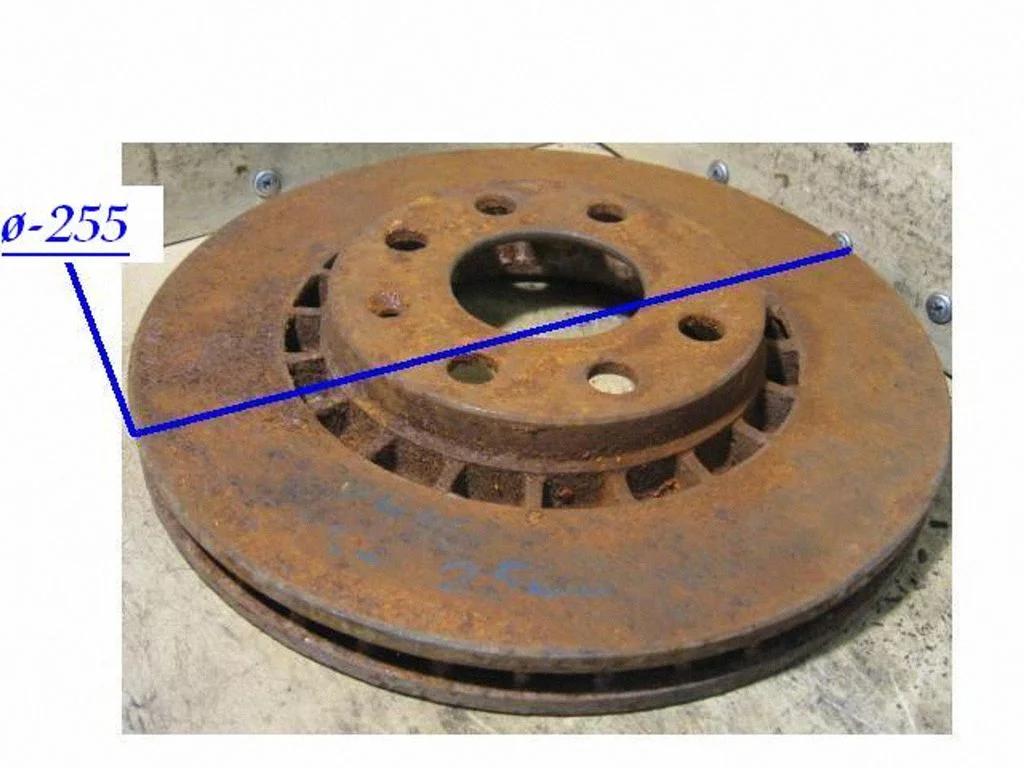 Front brake disc 4SK225IS20