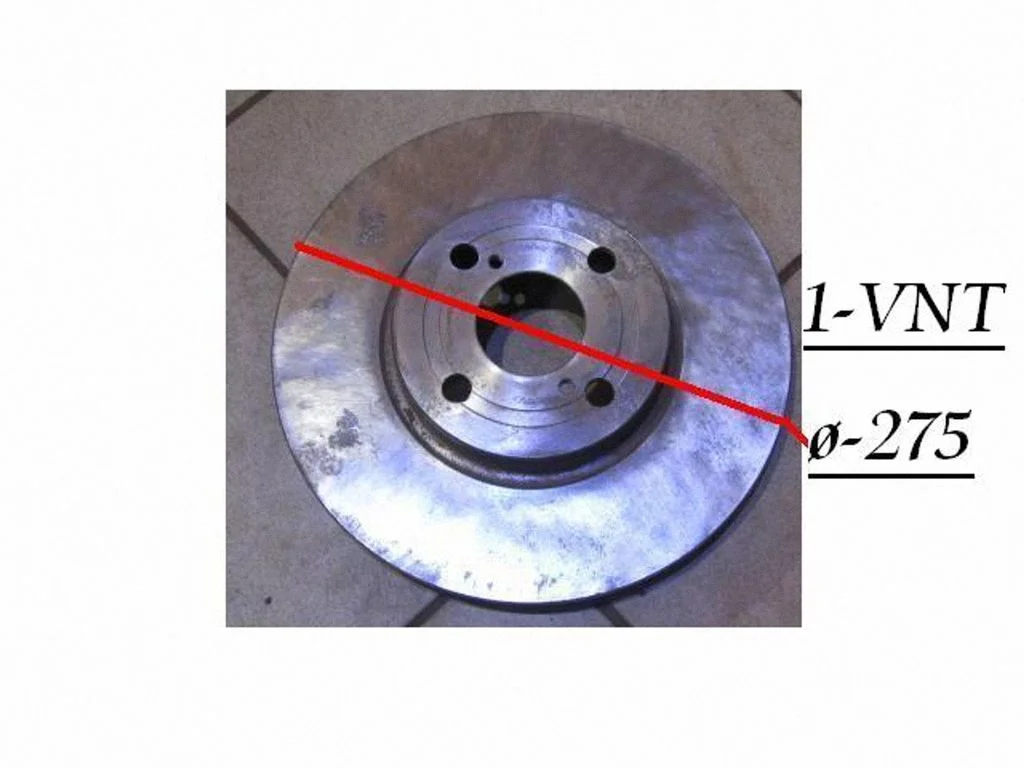 Priekšējais bremžu disks 4351213020