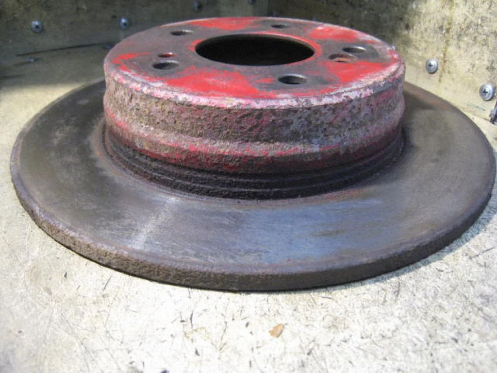 Rear brake disc