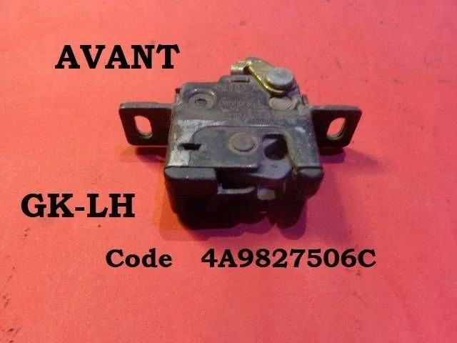 Aizmugurējā vāka slēdzene 4A9827506C