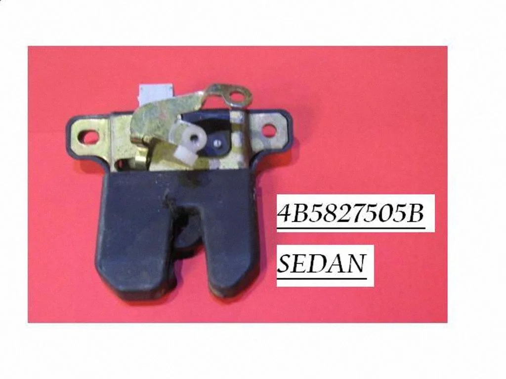 Aizmugurējā vāka slēdzene 4B5827505B