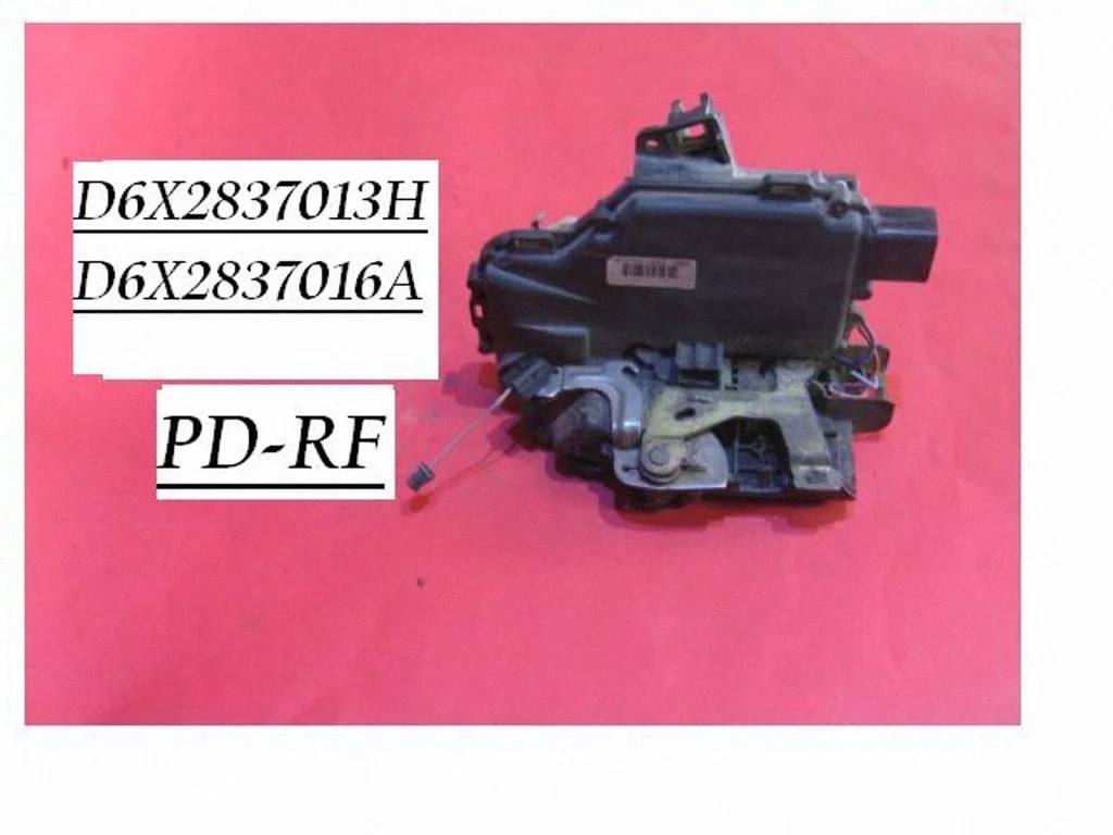Esiukse lukk D6X2837013H