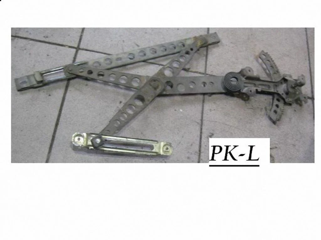 Mechaninis priekinio lango pakėlimo mechanizmas