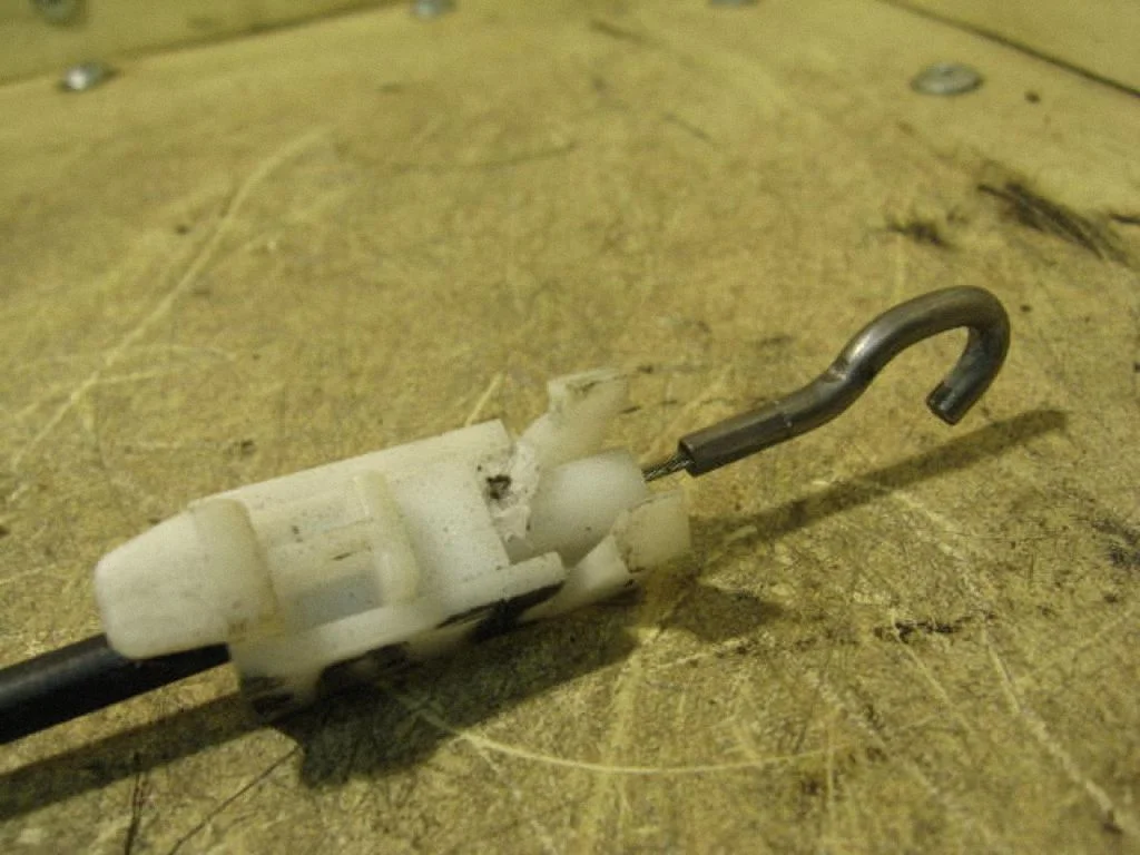 Rear door cable line