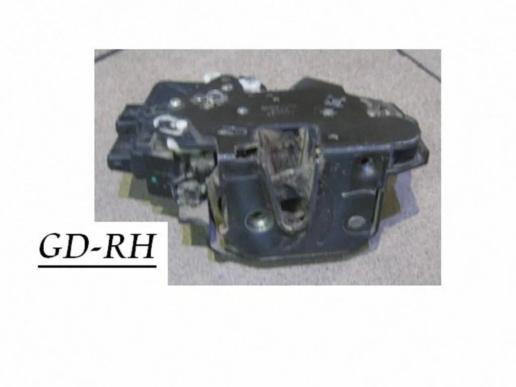 Rear door lock 6085